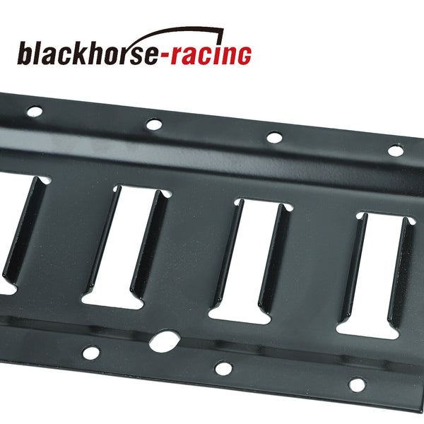 2 Pack 2' E Track Tie Down Rails System Power Coated E-Tracks for Cargo Trailers
