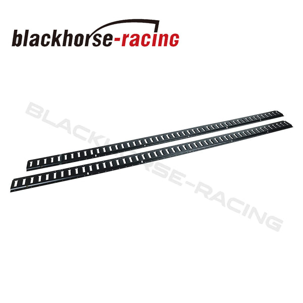 8 Ft E Track Tie-Down Rail System, Powder Coated for Truck/Trailer (8' ETrack)