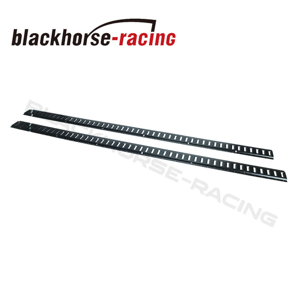 8 Ft E Track Tie-Down Rail System, Powder Coated for Truck/Trailer (8' ETrack)