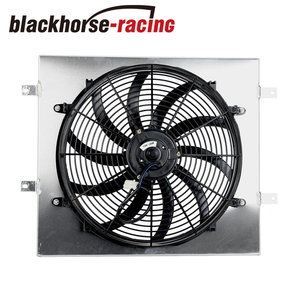 Fit Radiator 1987-2006 Jeep Wrangler YJ TJ Aluminum Shroud Fan+Thermostat Relay