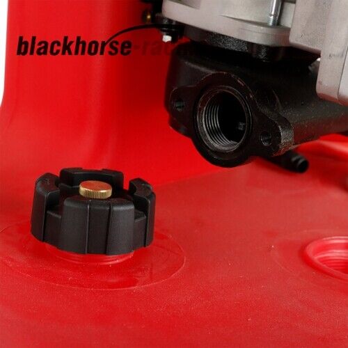 Portable Fuel Tank With 12 V Fuel Transfer Pump 15 GPM With Handle 32 Gallon