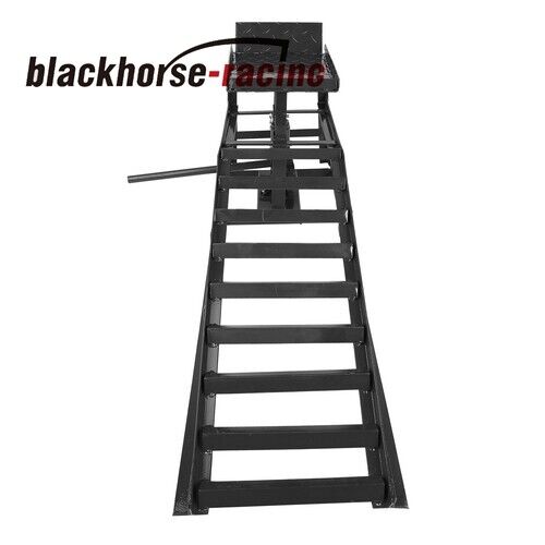 Portable Car Lift Hydraulic Car Ramps 3 T Low Profile Service Ramps Jack 2 Pack