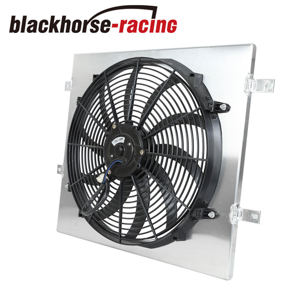 Fit Radiator 1987-2006 Jeep Wrangler YJ TJ Aluminum Shroud Fan+Thermostat Relay