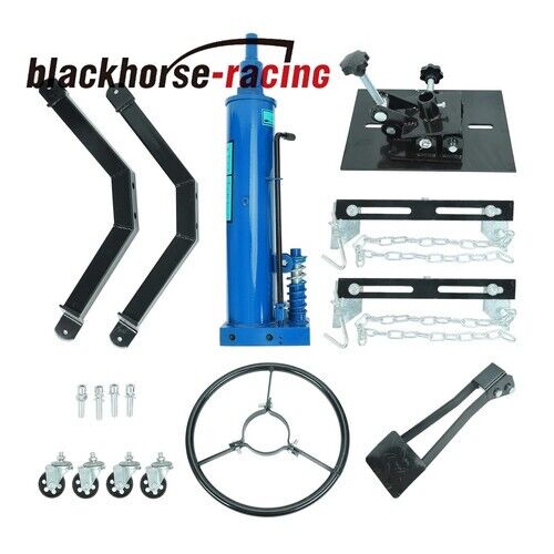 Telescopic Transmission 1100lbs .5T Capacity 2Stage Hydraulic Jack w/ Foot Pedal