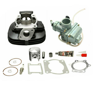 FOR Yamaha Blaster 200 YFS20 CYLINDER+CARBURETOR+PISTON GASKET TOP END KIT SET - www.blackhorse-racing.com