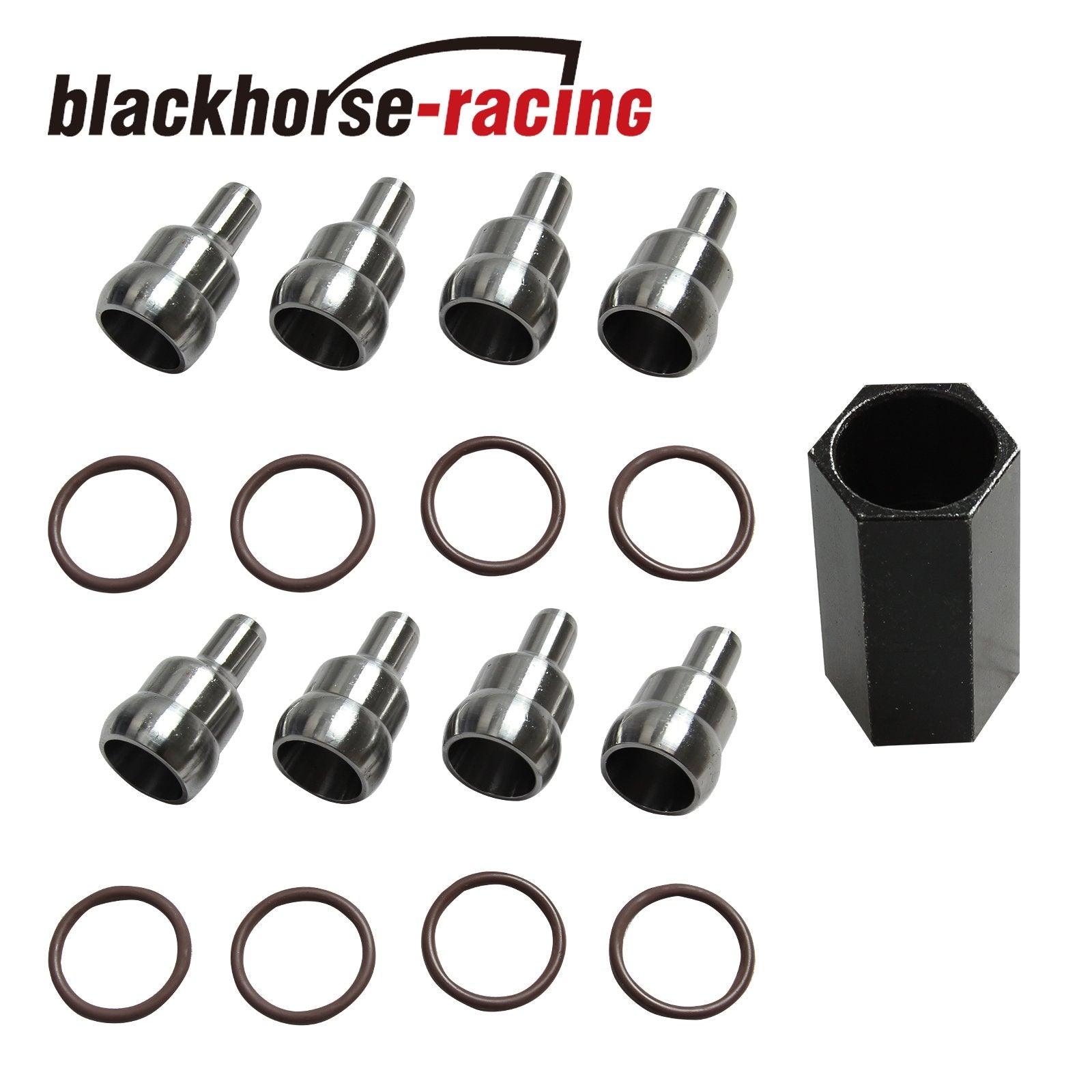 High Pressure Oil Rail Ball Tube Repair kit +TOOL&ORINGS Fits 03-10 Ford 6.0L - www.blackhorse-racing.com