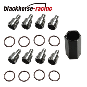 High Pressure Oil Rail Ball Tube Repair kit +TOOL&ORINGS Fits 03-10 Ford 6.0L - www.blackhorse-racing.com