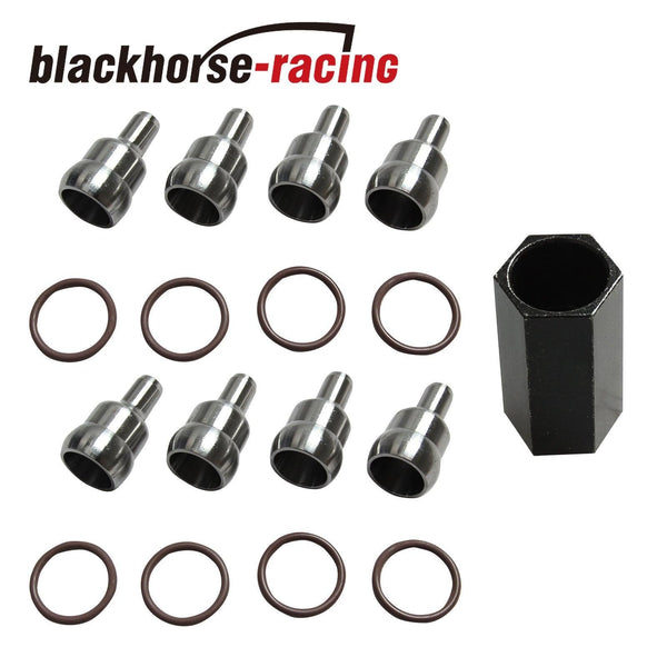 High Pressure Oil Rail Ball Tube Repair kit +TOOL&ORINGS Fits 03-10 Ford 6.0L - www.blackhorse-racing.com