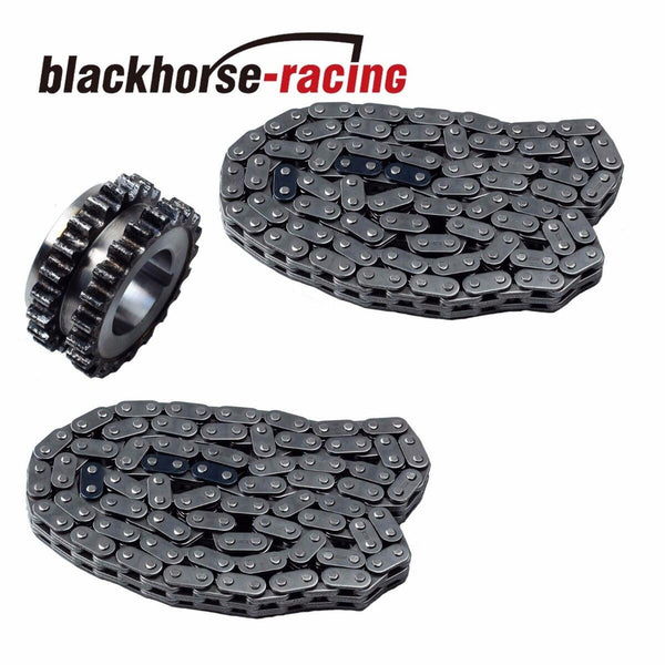 For 3-V Triton 04-08 Ford F-150 F250 Lincoln 5.4L Timing Chain Kit+Cover Gaskets - www.blackhorse-racing.com