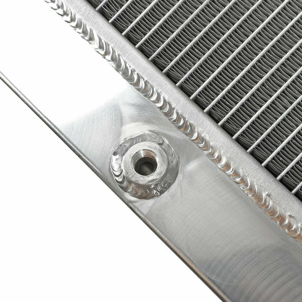 Fit 1963-1968 Chevy Impala L6 V8 /1964-1967 EI Camino Aluminum Radiator 3 Row - www.blackhorse-racing.com