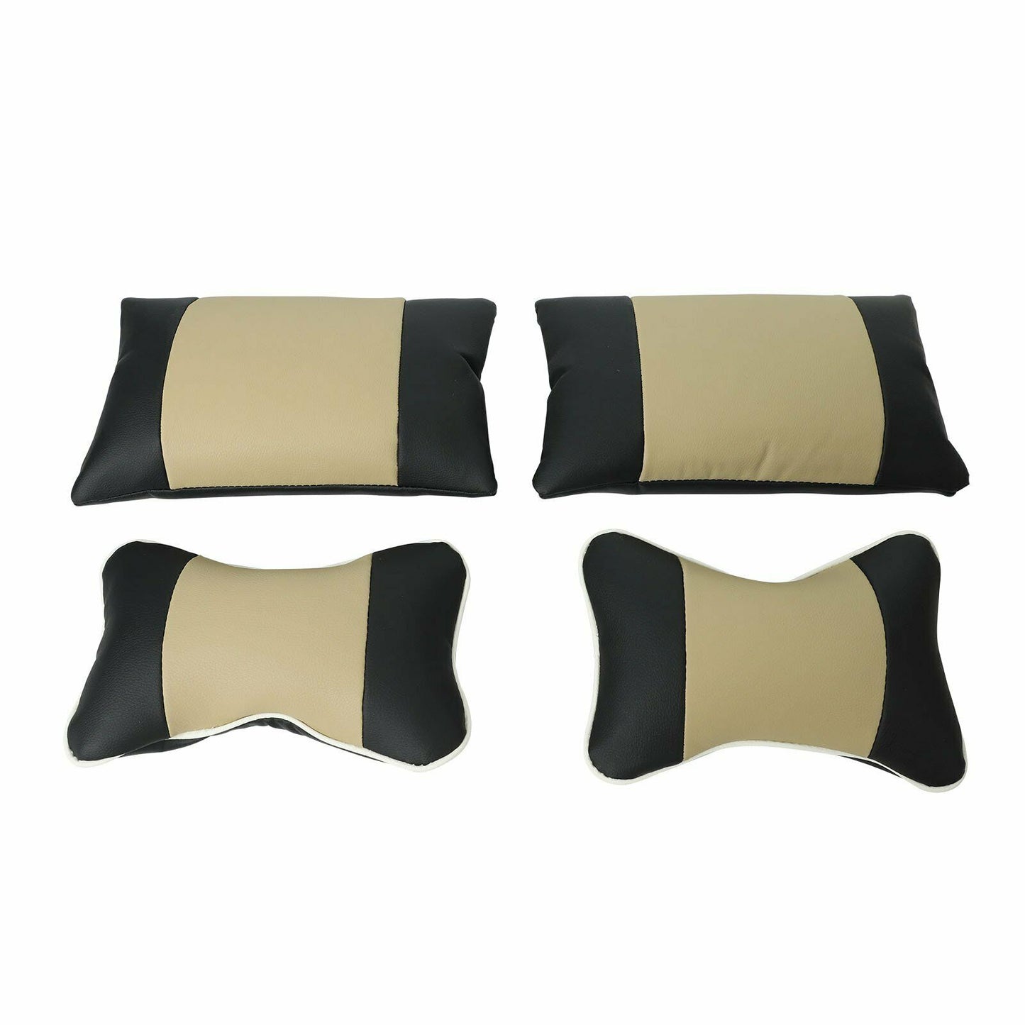 
                  
                    5 Seats Cushion w/ Pillows Car Seat Cover Front + Rear PU Leather + Cooling Mesh - www.blackhorse-racing.com
                  
                
