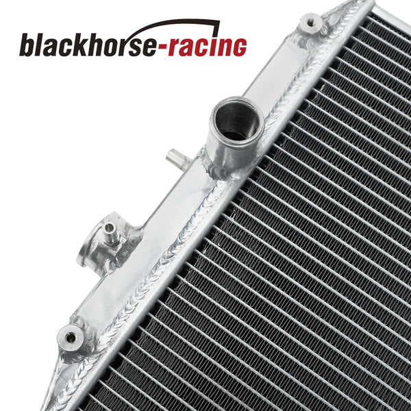 FOR 1992-2000 Civic EG/ Integra 3 Row Aluminum Cooling Radiator w/12" Fan Black