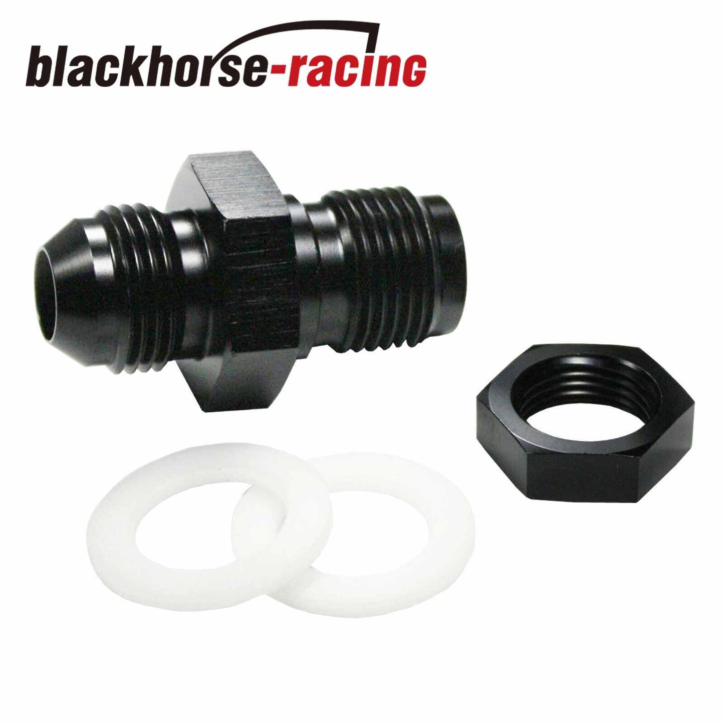 
                  
                    10AN -10 AN AN10 Flare Fuel Cell Bulkhead Fitting With Teflon Washer Black
                  
                