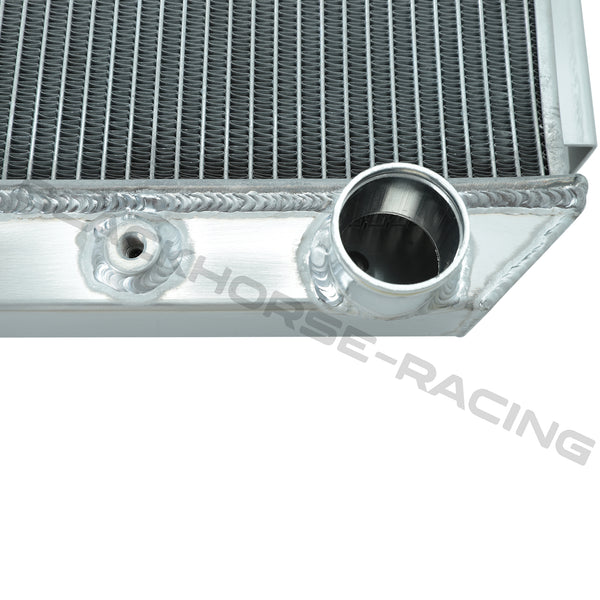 Aluminum 3 Row Core Light Cooling Radiator For 1955-1957 Chevy Block V8 Bel Air