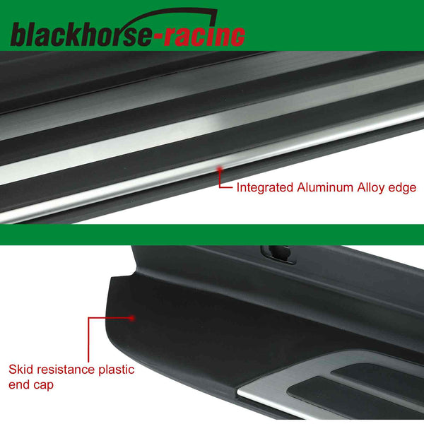 Pair Running Boards Side Steps Nerf Bar For 2020 2021 2022+ Toyota Highlander