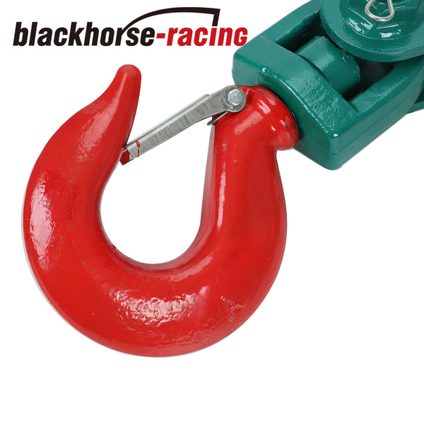 Snatch Block With Hook 4 Ton 4 1/2" Wire Rope Sheave Wrecker Tow Truck Recovery