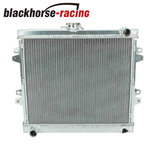 Core Aluminum 3Row Radiator Fit 1984-1995 Toyota Pickup Base 4Runner SR5 L4 2.4L