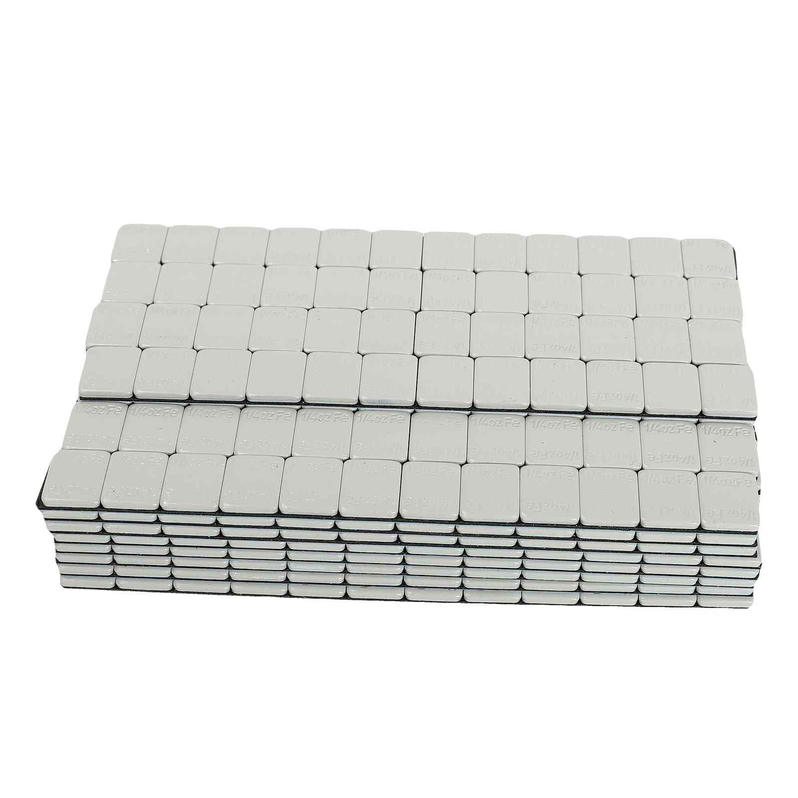 1 Box Wheel Weights 1/4 Oz Stick On Adhesive Tape 156 Oz 624 Pieces