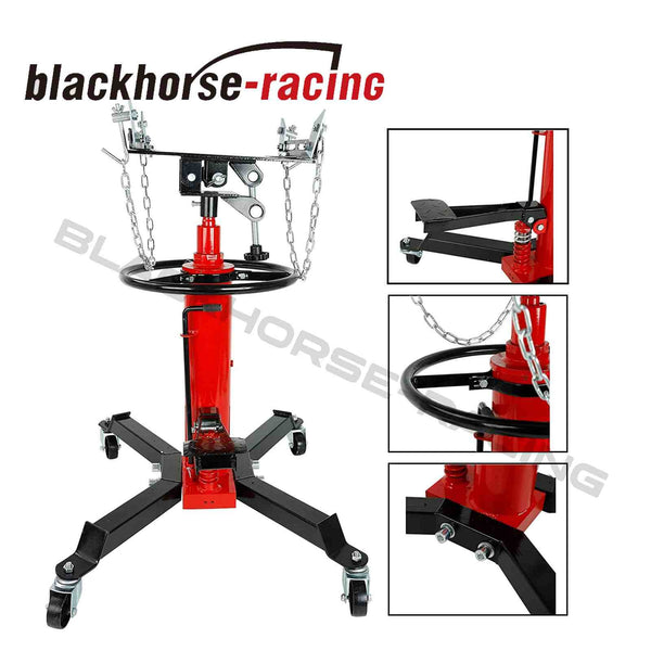 New 1100lbs transmission jack 2 Stage Hydraulic w/ 360° for Engine Lift USA