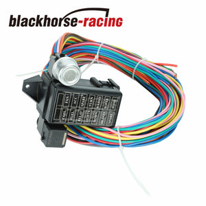 New Race 14 Fuse 12-14 Circuit Wire Harness - US GXL COPPER WIRE Universal