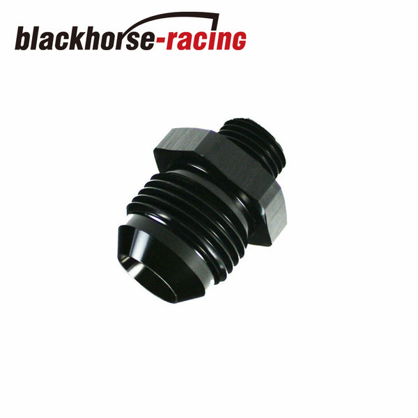 ORB-6 O-ring Boss AN6 6AN to AN10 10AN Male Adapter Fitting Black