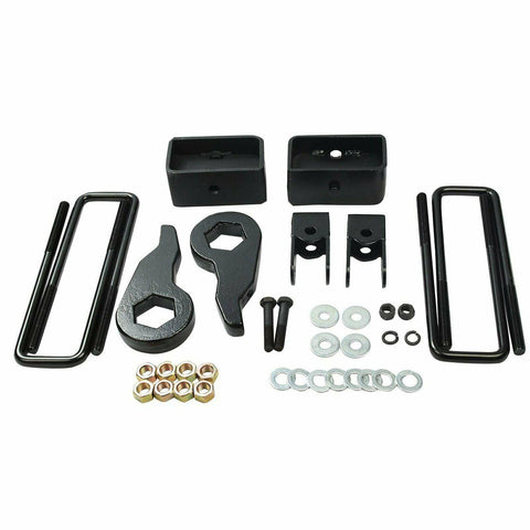 3" Front 2" Rear Full Lift Kit For Chevy GMC Silverado Sierra 1500 Classic 99-07 - www.blackhorse-racing.com