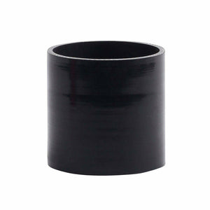 Black ID 45mm 1.75" Straight Silicone Coupler Hose Intake Intercooler Turbo Pipe - www.blackhorse-racing.com