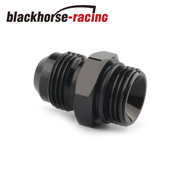 ORB-8 O-ring Boss AN8 8AN to AN8 8AN Male Adapter Fitting Black