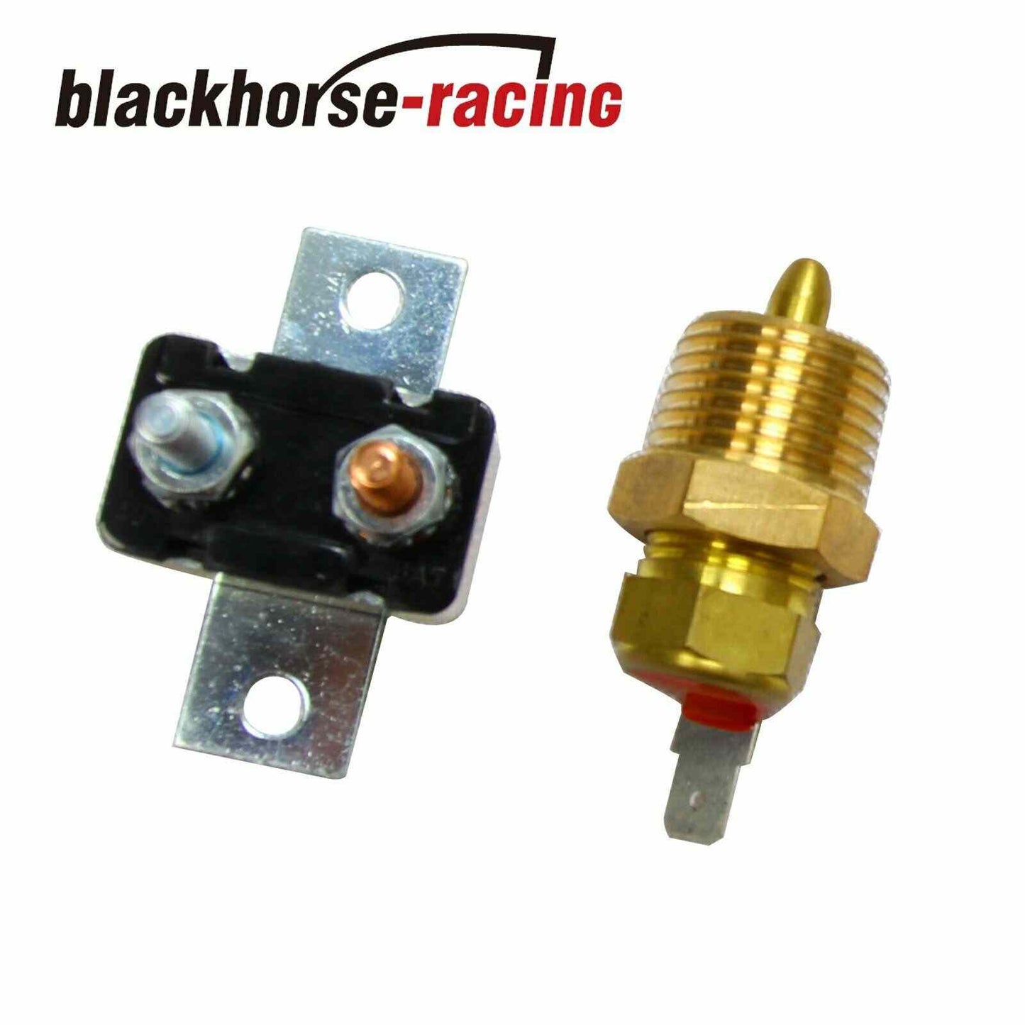
                  
                    Electric Radiator 10'' Cooling Fan Red & 3/8" Probe Ground Thermostat Switch Kit
                  
                