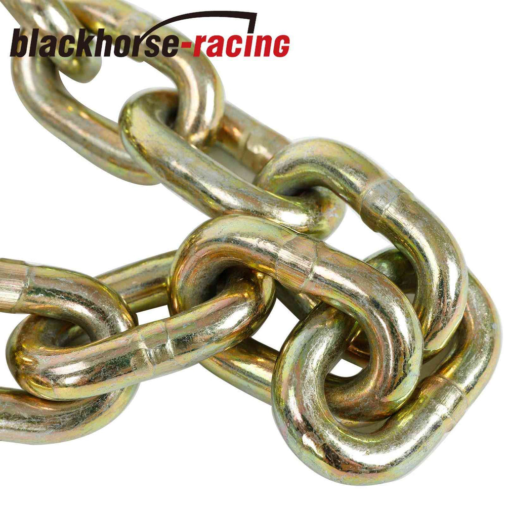 
                  
                    4PCS G70 Truck Tie Down Binder Chain 1/2" X 20' Transport Tow Chain w/ Grab Hook
                  
                