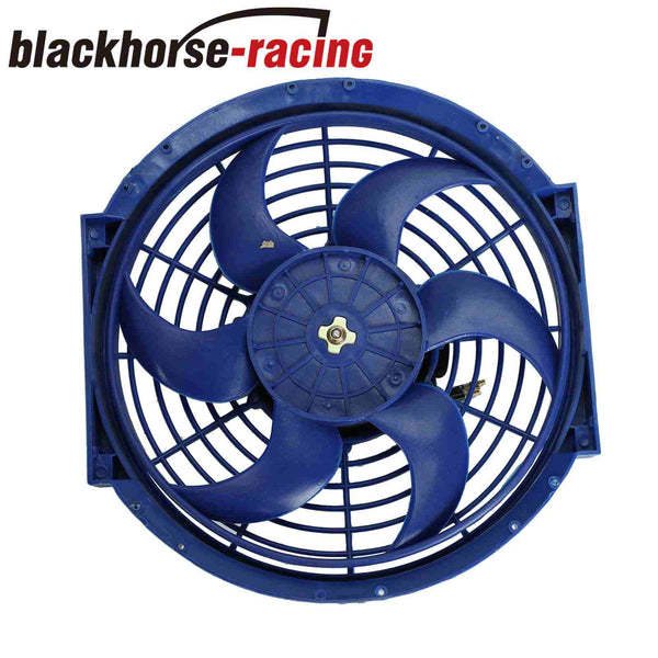 For 69-88 Chevy Camaro/Impala/Cutlass 2PCS 10" Slim Fan+ 3 Row Aluminum Radiator