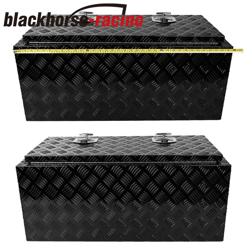 
                  
                    36" Black Aluminum Pickup Truck Trunk Bed Tool Box Trailer Storage + Lock w/ Key
                  
                