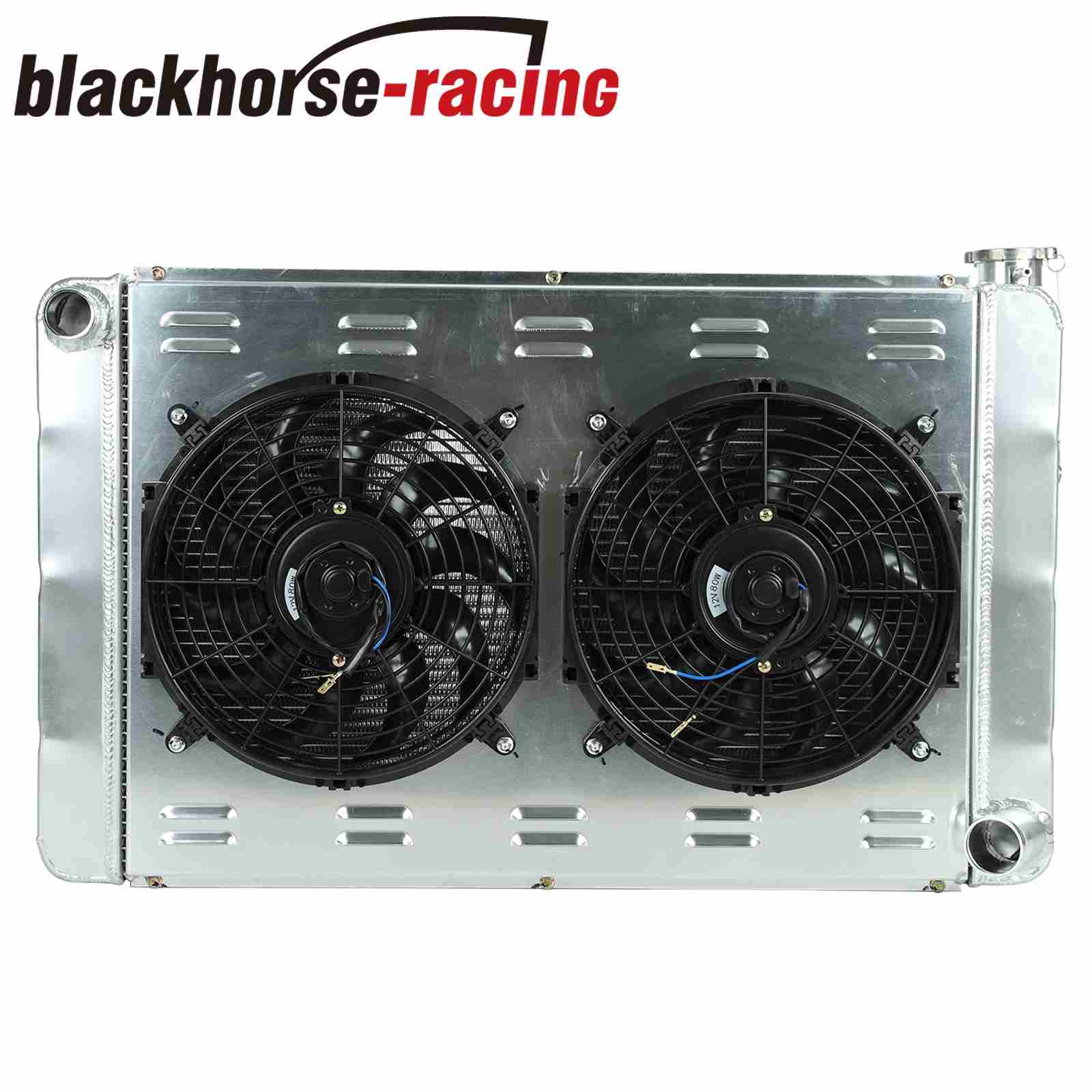 For Chevy GM 31X19 Universal Aluminum Racing Radiator Heavy Duty Extre ...