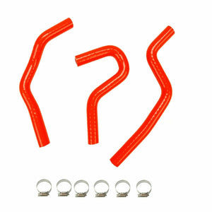 Red Silicone Radiator Hose Kit Fit HONDA CR85R CR 85 R/CR85RB expert 2003-2007 - www.blackhorse-racing.com