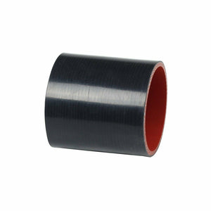 Black-red 2.25" Silicone Straight Coupler Hose Silicon 2-1/4" Turbo Intercooler - www.blackhorse-racing.com
