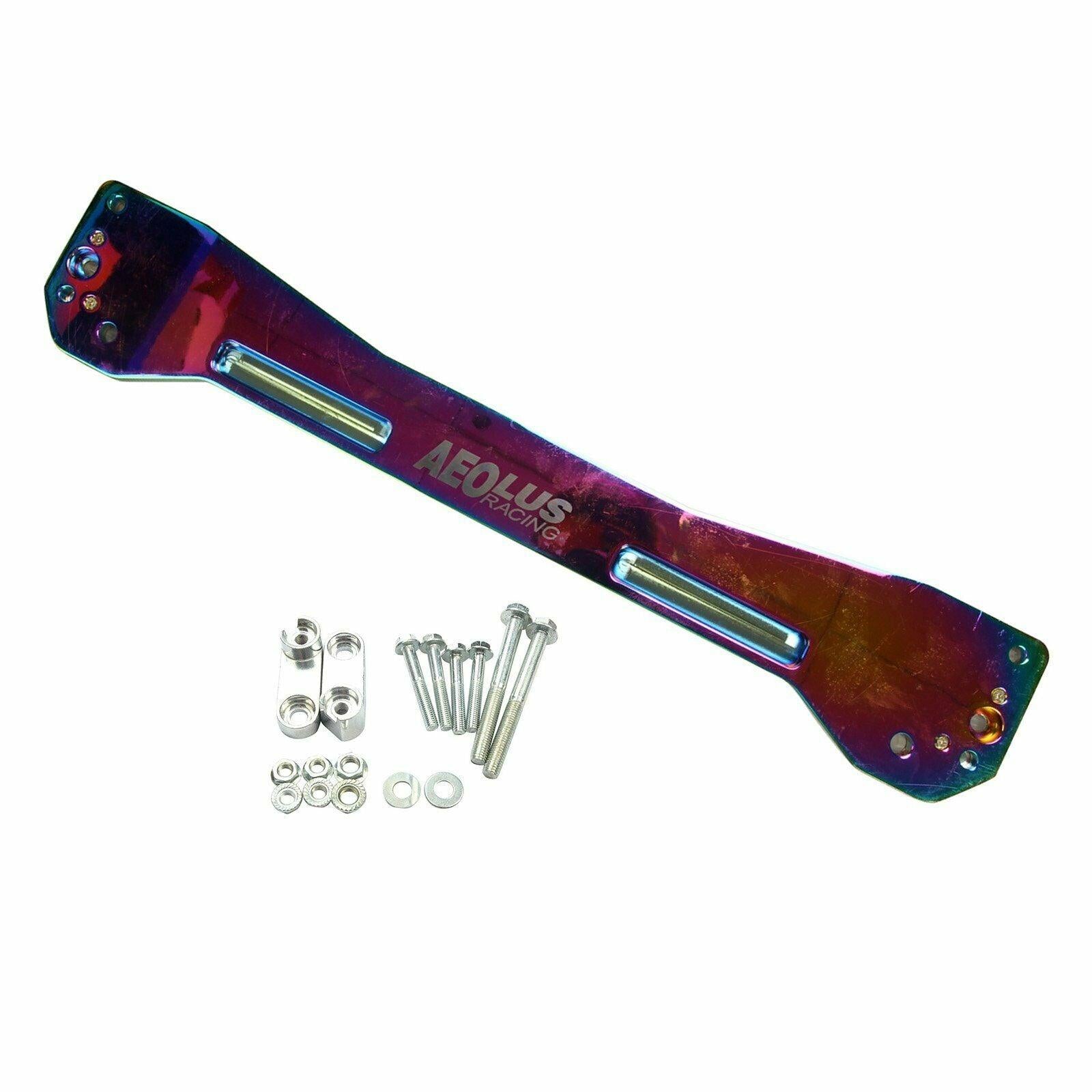 For 1996-2000 Honda Civic Rear Subframe Tie Brace Bar Suspension Handling DX Neo - www.blackhorse-racing.com