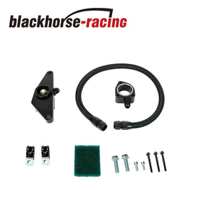 For 2007.5-2018 Dodge 6.7L Coolant Nylon Hose System Black