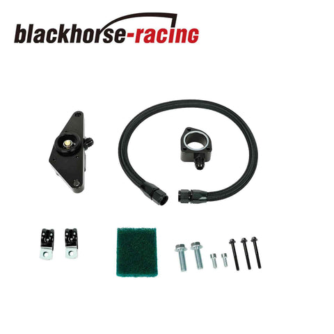 For 2007.5-2018 Dodge 6.7L Coolant Nylon Hose System Black