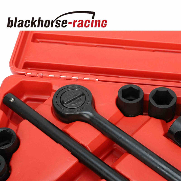 21Pcs Impact Socket Adapter, 6 Point, 3/4'' Drive Bit Extension Bar 3/4'' to 2''