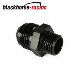 Straight Adapter 10 AN to 3/8 NPT Fitting Black HIGH QUALITY!