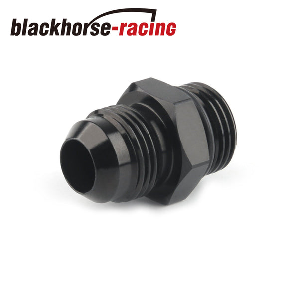ORB-8 O-ring Boss AN8 8AN to AN8 8AN Male Adapter Fitting Black