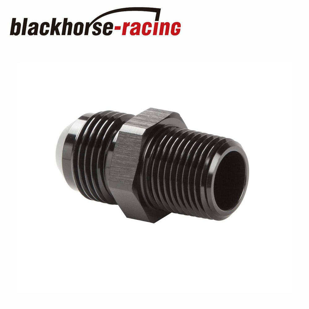 
                  
                    Straight Adapter 10 AN to 1/2 NPT Fitting Black HIGH QUALITY!
                  
                