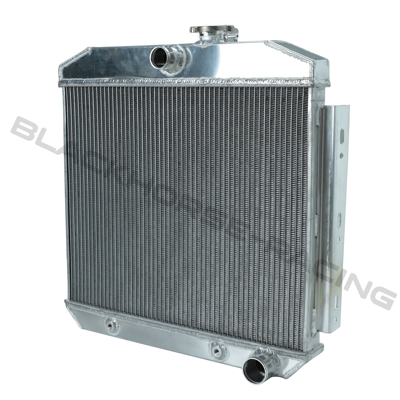 Chevy V8 Radiator 3 Row Aluminum Radiator For 1955-1957 Chevy Bel Air ...