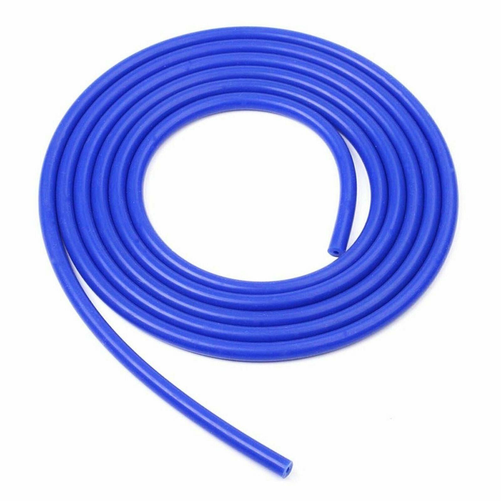 SILICONE VACUUM HOSE 5/32" 4MM BLUE HI-PERFORMANCE TURBO RACING CUSTOM TUBING - www.blackhorse-racing.com