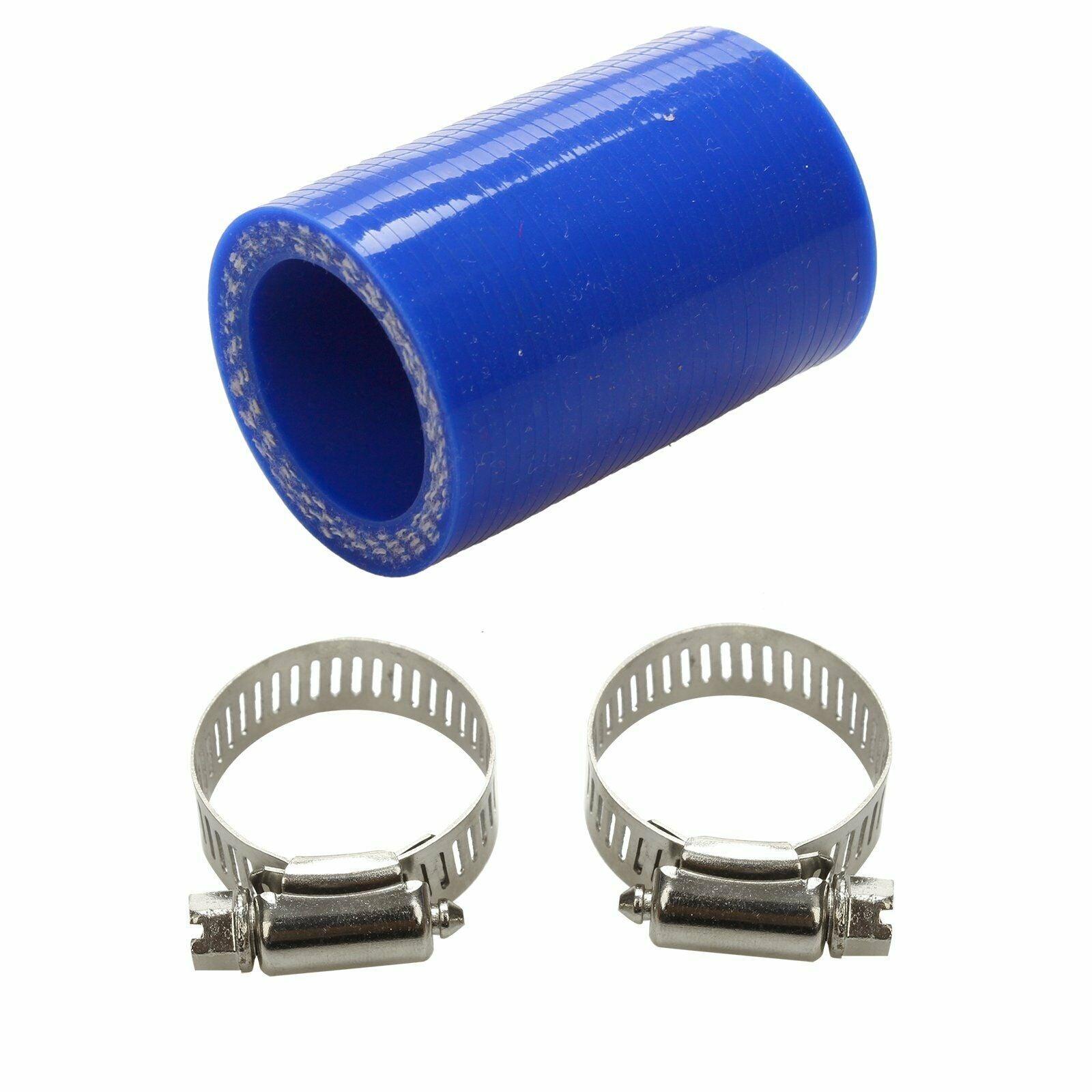 FOR YAMAHA BLASTER HIGH TEMP SILICONE EXHAUST CLAMP YFS 200 1"ID BLUE - www.blackhorse-racing.com
