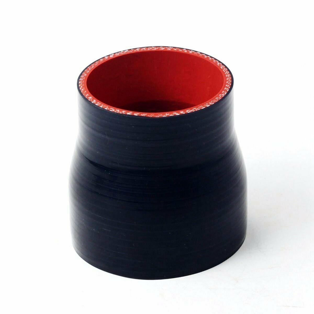 2 - 2.5" INCH STRAIGHT TURBO/INTAKE/INTERCOOLER PIPE SILICONE REDUCER HOSE BKRD - www.blackhorse-racing.com