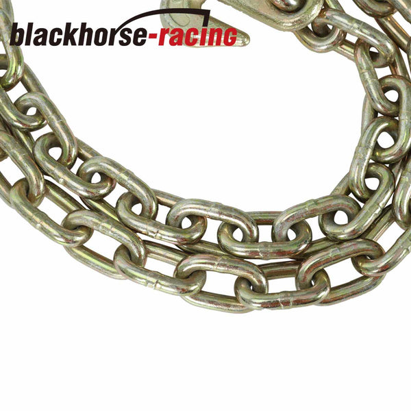 2Pack G70 V-Chain Bridle w/RTJ Cluster Hook Grab Hooks 3'Legs Tow Chain 4700 WLL