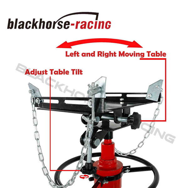 New 1100lbs transmission jack 2 Stage Hydraulic w/ 360° for Engine Lift USA
