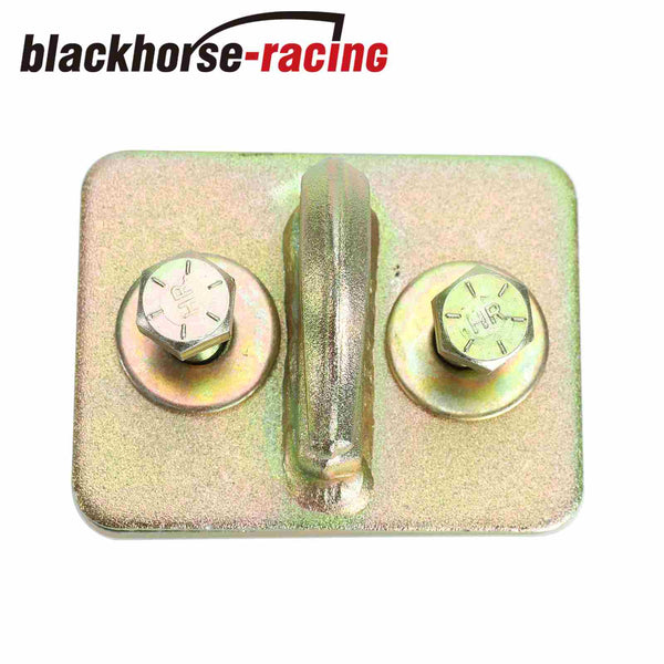 2X 5/16 Inch Bolt On Grab Hooks Mount G70 steel w/ Backer Plate Include Hardware