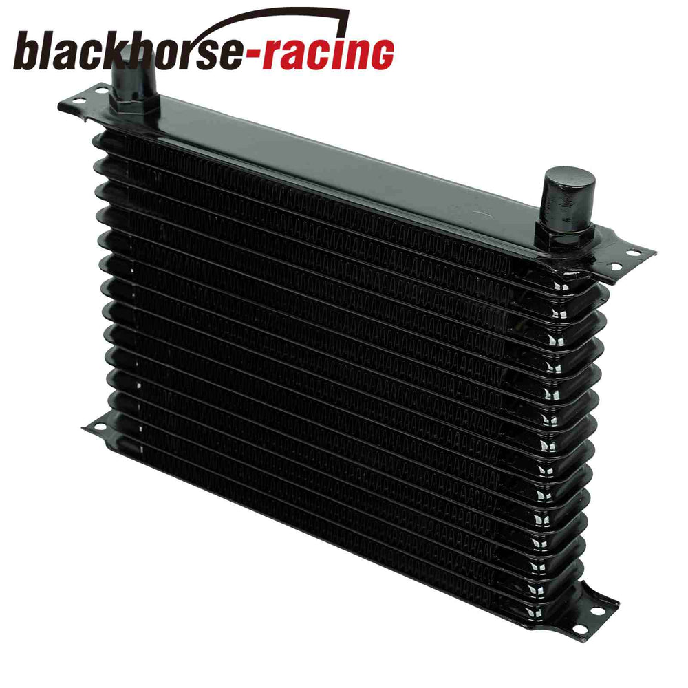
                  
                    Universal 15 Row Aluminum Transmission Oil Cooler + 10" Cooling Radiator Fan Kit
                  
                